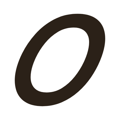 handwritten lowercase o in American cursive