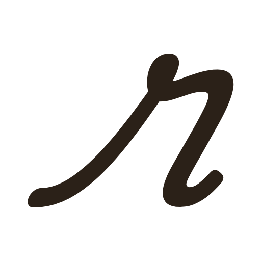 handwritten lowercase r in American cursive