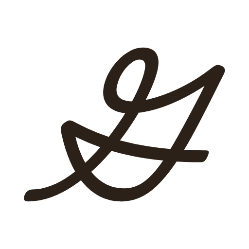 handwritten uppercase g in American cursive