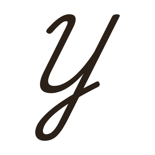 handwritten uppercase y in American cursive
