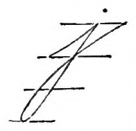 j, small, engraved in Spencerian Key to Practical Penmanship, 1866, p. 56