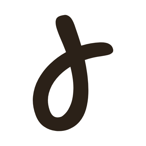 handwritten lowercase Ajin in Hebräische Kursivschrift