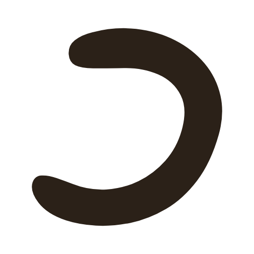 handwritten lowercase Kaf in Hebräische Kursivschrift