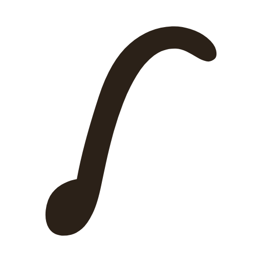 handwritten lowercase Lamed in Hebräische Kursivschrift