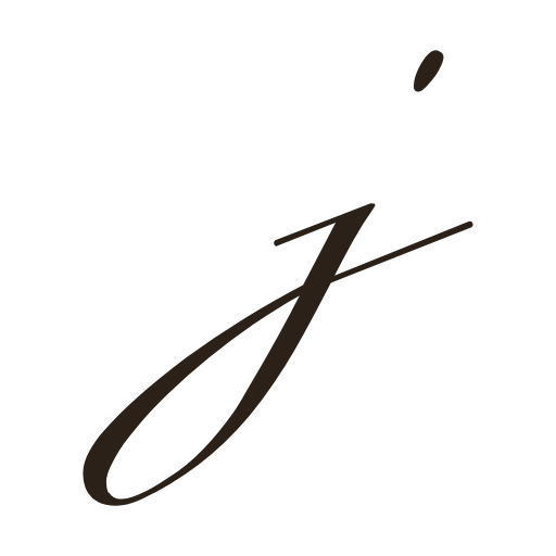 handwritten lowercase j in Kurrentschrift