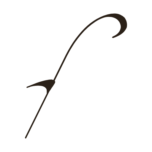 handwritten lowercase s in Kurrentschrift