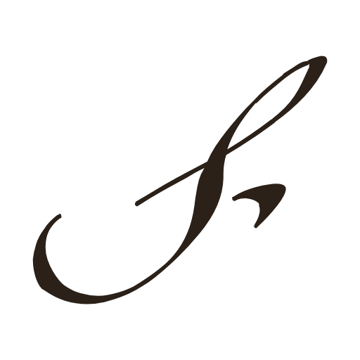 handwritten uppercase f in Kurrentschrift