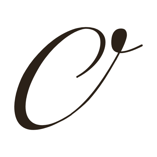 handwritten uppercase o in Kurrentschrift