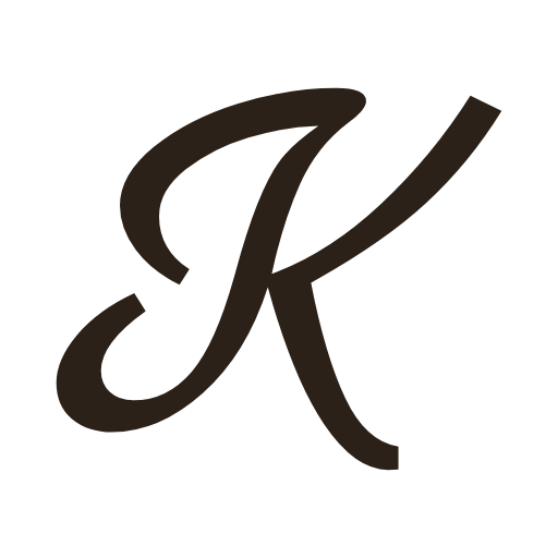 handwritten uppercase Ka in Russische Schreibschrift