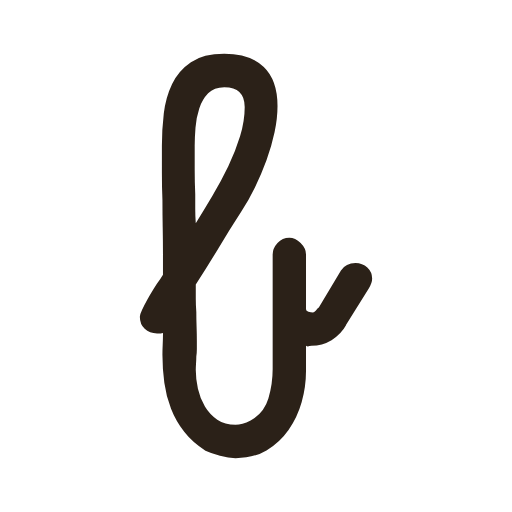 handwritten lowercase b in Sütterlinschrift