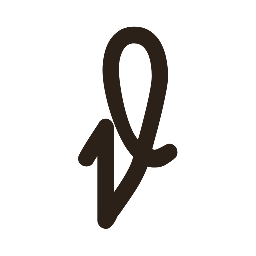 handwritten lowercase d in Sütterlinschrift