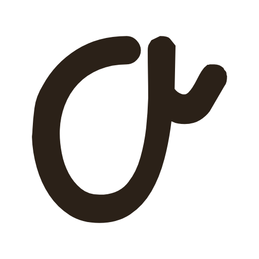 handwritten lowercase o in Sütterlinschrift