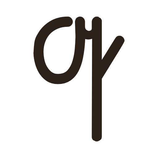 handwritten lowercase q in Sütterlinschrift