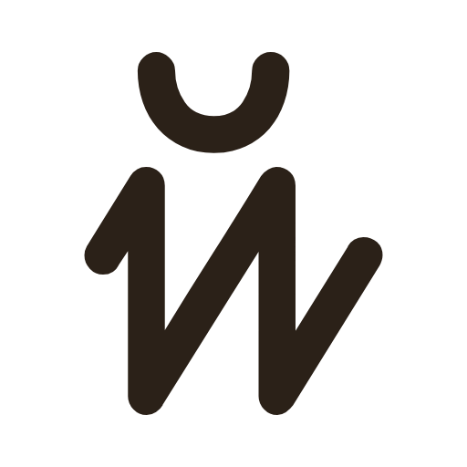 handwritten lowercase u in Sütterlinschrift