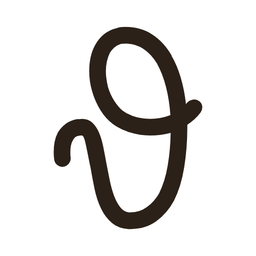 handwritten uppercase d in Sütterlinschrift