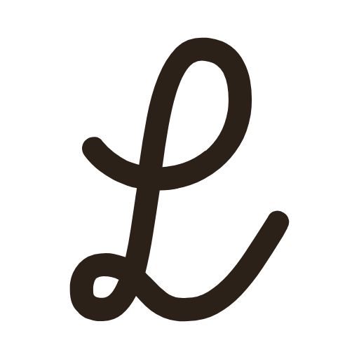 handwritten uppercase l in Sütterlinschrift